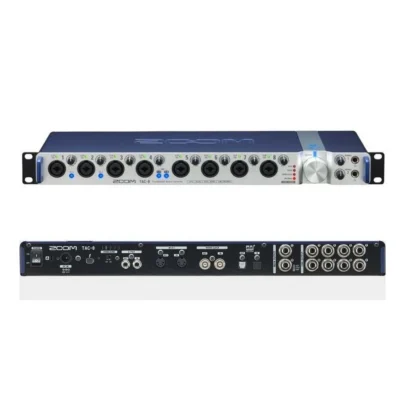Zoom TAC-8 18x20 Thunderbolt Audio Interface 18-in/20-out with 8 XLR/TRS Combo