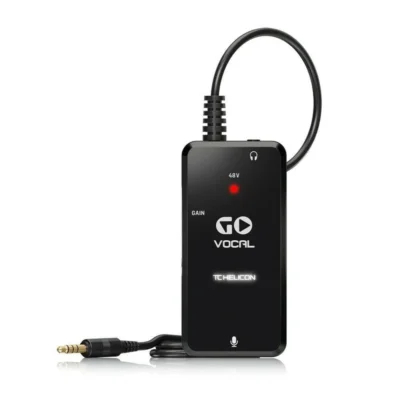 TC-Helicon GO VOCAL Microphone Preamp for Mobile Devices
