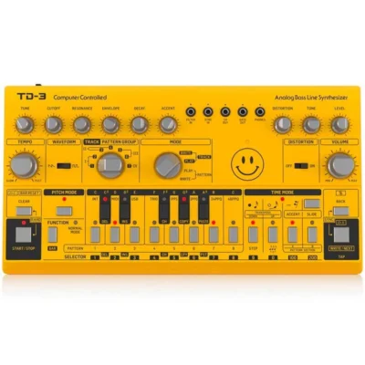 Behringer TD-3-Yellow Analog Bass Line Synthesizer - Yellow