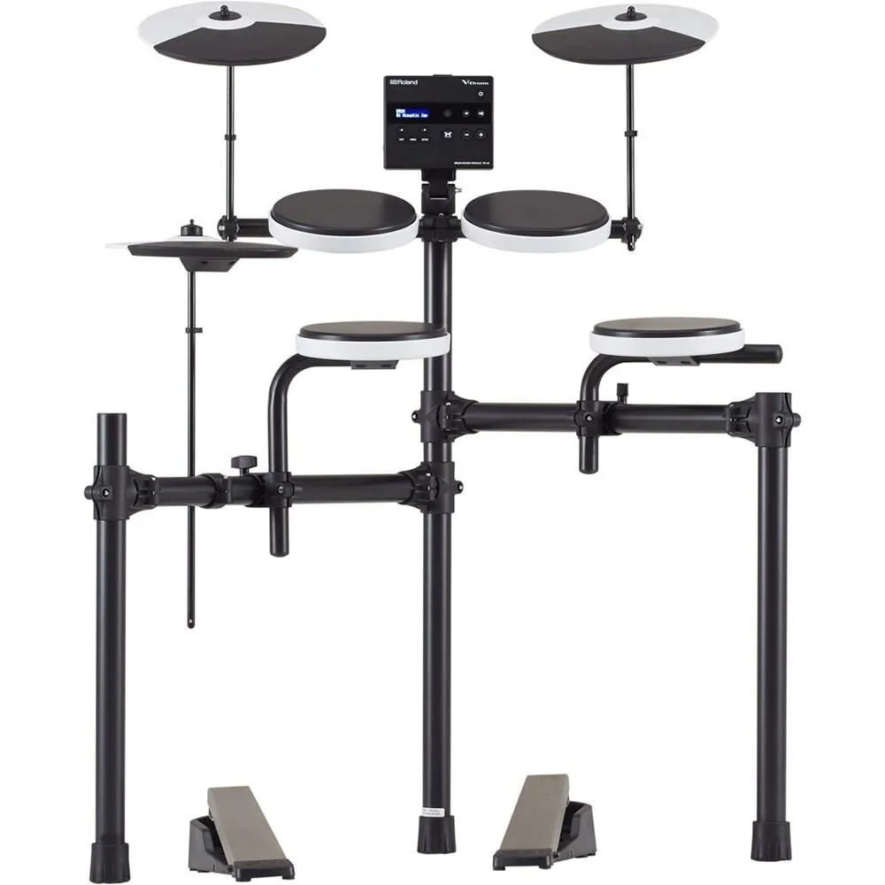 Roland TD-02K V-Drums Electronic Drum Kit with Sticks and Bluetooth