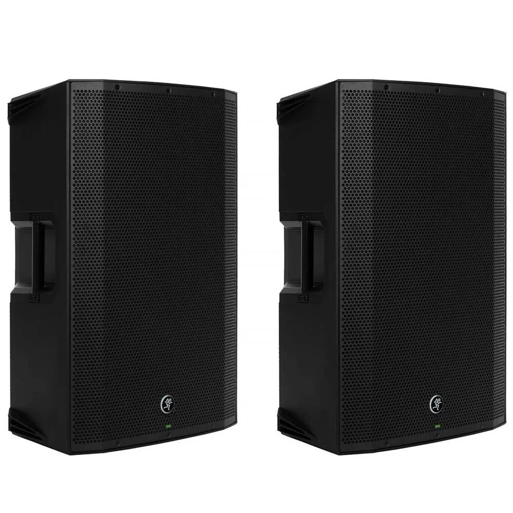 Pair Mackie Thump15A 1300W 15" Powered Speaker 2-Way Powered Loudspeaker