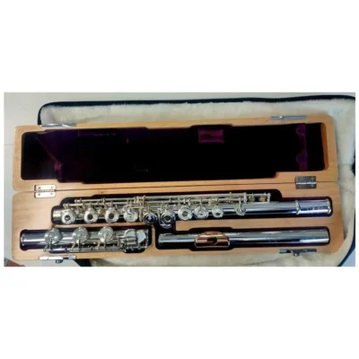 Trevor James TJ-6TCR3-HROE Recital 3 Flute - Open Hole - Solid silver