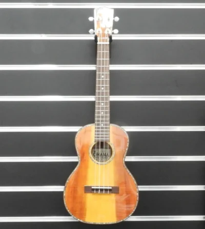 OHANA TK-350G Solid HAWAIIAN KOA Tenor Ukulele with Giga bag