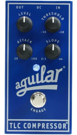 Aguilar TLC Compressor Compression Bass Guitar Effects Pedal