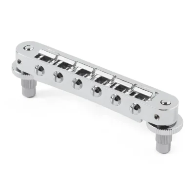 TonePros TP6 Tune-o-matic Bridge Small Posts - Nickel
