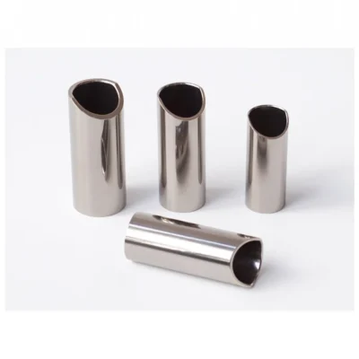 The Rock Slide Small Nickel Rock Guitar Slide