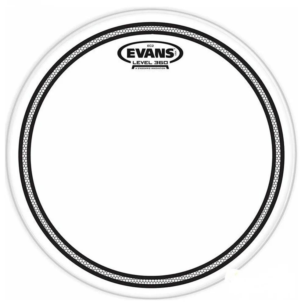 Evans EC2 SST Clear Batter Drumhead 10" Tom Head