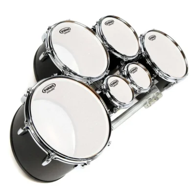 Evans MX Frost Marching Tenor Drum Head, 12 Inch