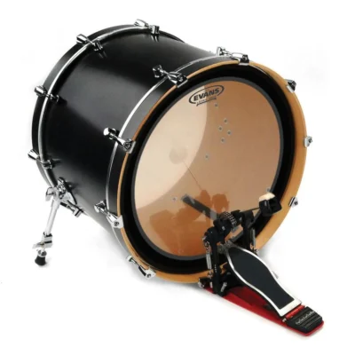 Evans EMAD Clear Tom Hoop Drum Head, 16 Inch