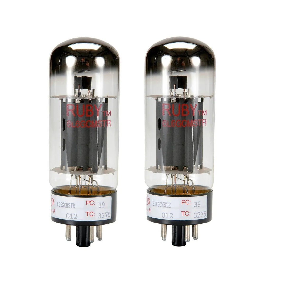Tung Sol 6L6GC Power Tube Matched Pair