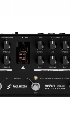 Two Notes ReVolt Bass - 3 Channel Bass Analog Amp Simulator