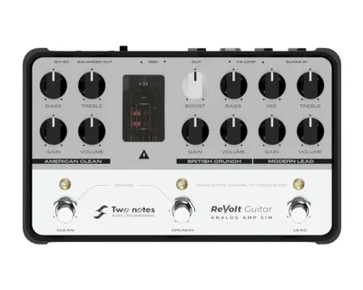 Two Notes ReVolt Guitar - 3 Channel Guitar Analog Amp Simulator