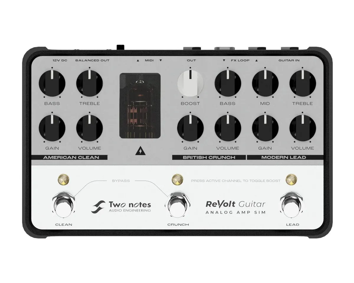 Two Notes ReVolt Guitar - 3 Channel Guitar Analog Amp Simulator
