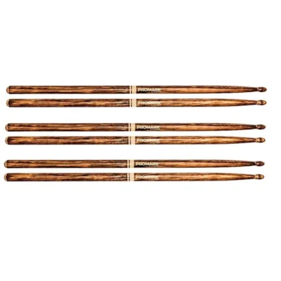 Promark FireGrain Wood Tip Classic Drumsticks 7A - TX7AW-FG , Pair