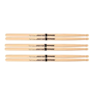 Promark Hickory 808 Wood Tip Paul Wertico drumstick - 3 Pairs TX808W