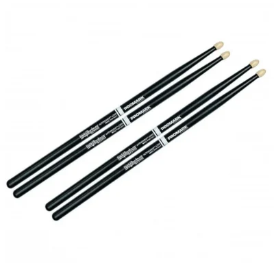 2 Pairs PROMARK Mike Portnoy Active Grip 420X Hickory 5A Wood Drum Sticks