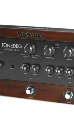 Fishman Tonedeq AFX Preamp FX Acoustic Guitar , EQ, and DI Effects Pedal
