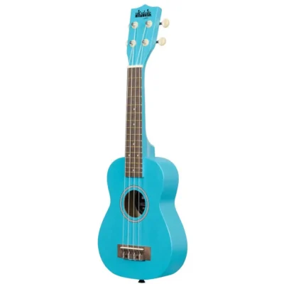 Kala Ukadelic BlueYonder Soprano Ukulele with Bag
