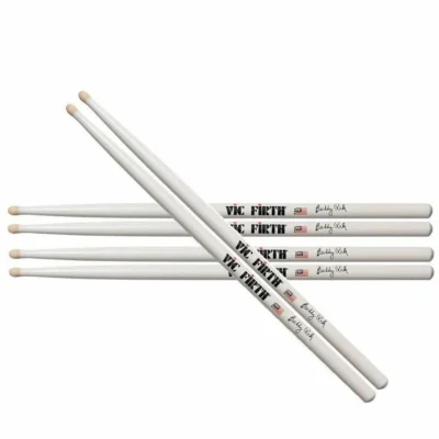 Vic Firth Signature Series Drumsticks - Buddy Rich - Wood Tip - 3 Pairs V-SBR