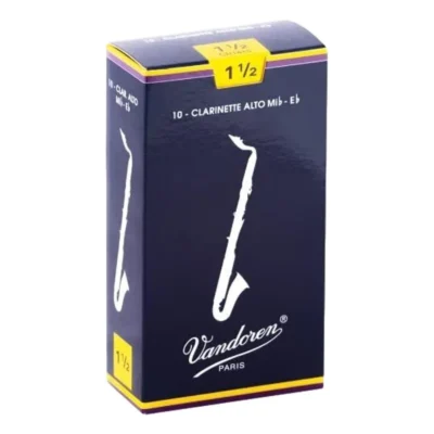 Vandoren Alto-Clarinet Reed Traditional Grade 1.5 Box of 10 (  Alto-Clarinet Reed )