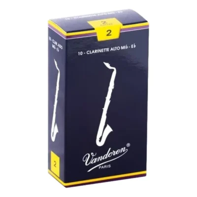 Vandoren Alto Clarinet Reed Traditional Box of 10 Grade 2