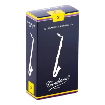 Vandoren * Alto-Clarinet * Reed Traditional Box of 10 Grade 3