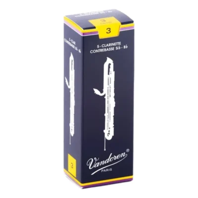Vandoren Contrabass Clarinet Reeds Box of 5 Grade 3