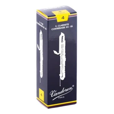 Vandoren Contrabass Clarinet Reed Box of 5 Grade 4