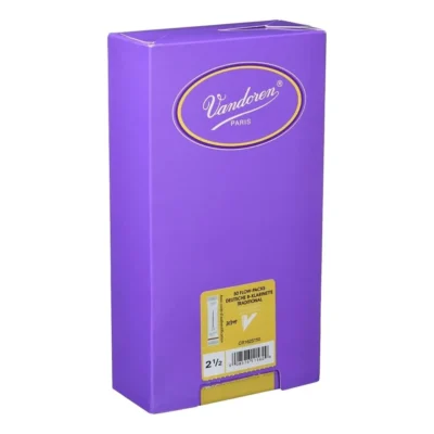 Vandoren B Flat Clarinet Reed White Grade 2.5 Box of 50
