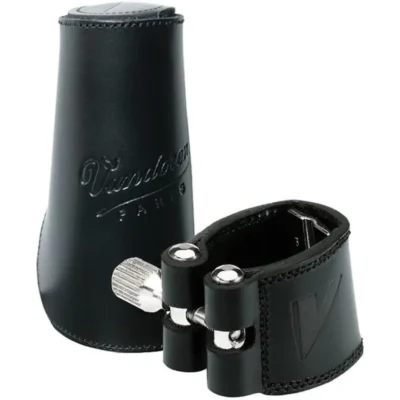 Vandoren Leather Ligature & Leather Cap for E Flat Clarinet