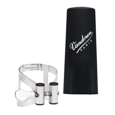 Vandoren MO Ligature & Cap for Alto Clarinet - Pewter