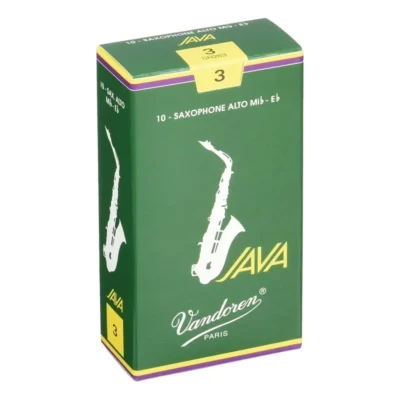 Vandoren Alto Saxophone Reed JAVA Grade 3.0 Box of 10