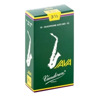 Vandoren Alto Saxophone Reeds JAVA Grade 3.5 Box of 10