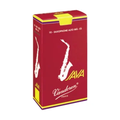 Vandoren Alto Saxophone Reed JAVA Red  Grade 3.5 Box of 10
