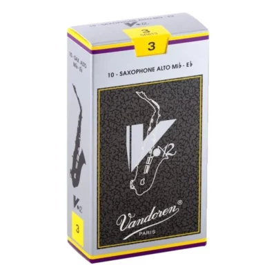 Vandoren Alto Saxophone Reed V12 Gr3 Box of 10