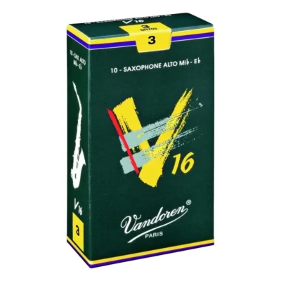 Vandoren Alto Saxophone Reeds V16 Grade 3.0 Box of 10