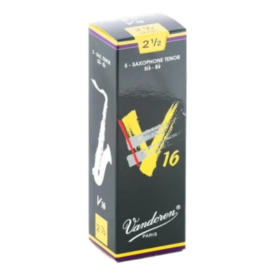 Vandoren Tenor Saxophone Reeds - V16 - Grade 2.5 Box of 5