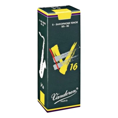 Vandoren Tenor Saxophone Reeds - V16 - Grade 5.0 Box of 5