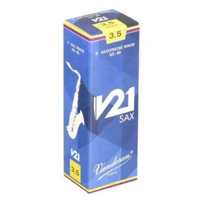 Vandoren Tenor Saxophone Reed - V21 - Grade 3.5 Box of 5