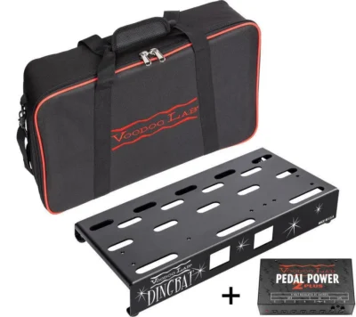 Voodoo Lab Dingbat Small EX Pedalboard with Pedal Power 2 Plus