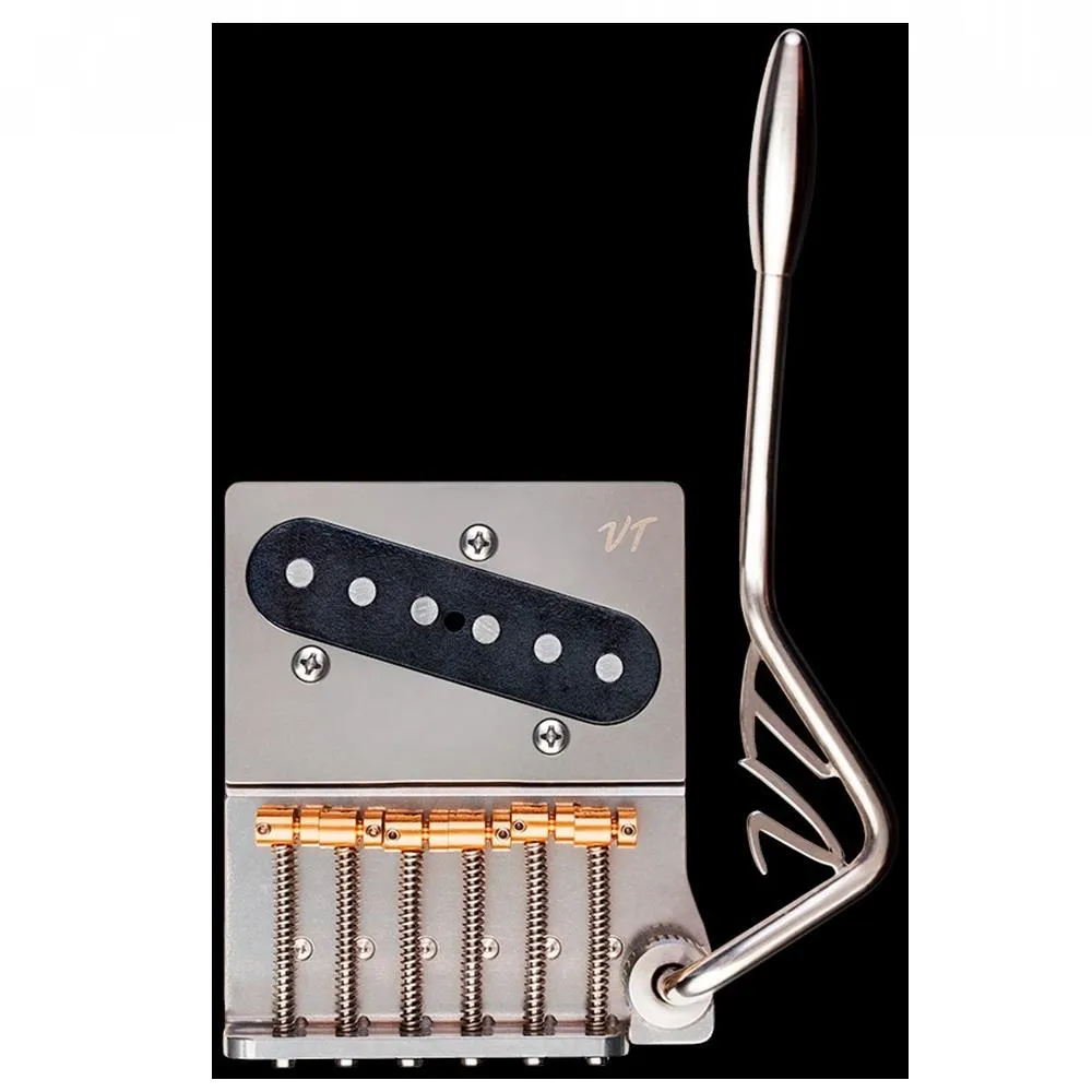 Vega-Trem VT2 No Drill Telecaster Tremolo Teletrem Classic - Glossy