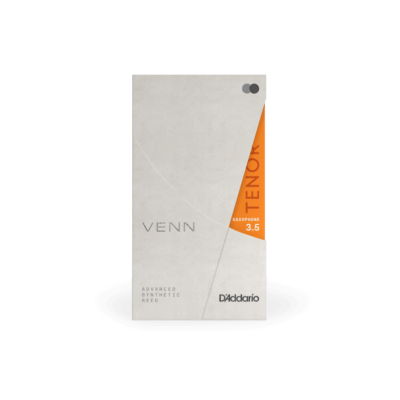 D'Addario VENN Tenor Saxophone Reed, Strength 3.5