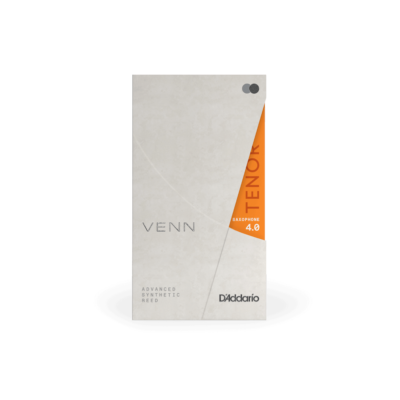 D'Addario VENN Tenor Saxophone Reed, Strength 4.0