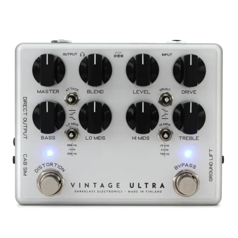 Darkglass Vintage Ultra V2 Bass Preamp Pedal W/ AUX in