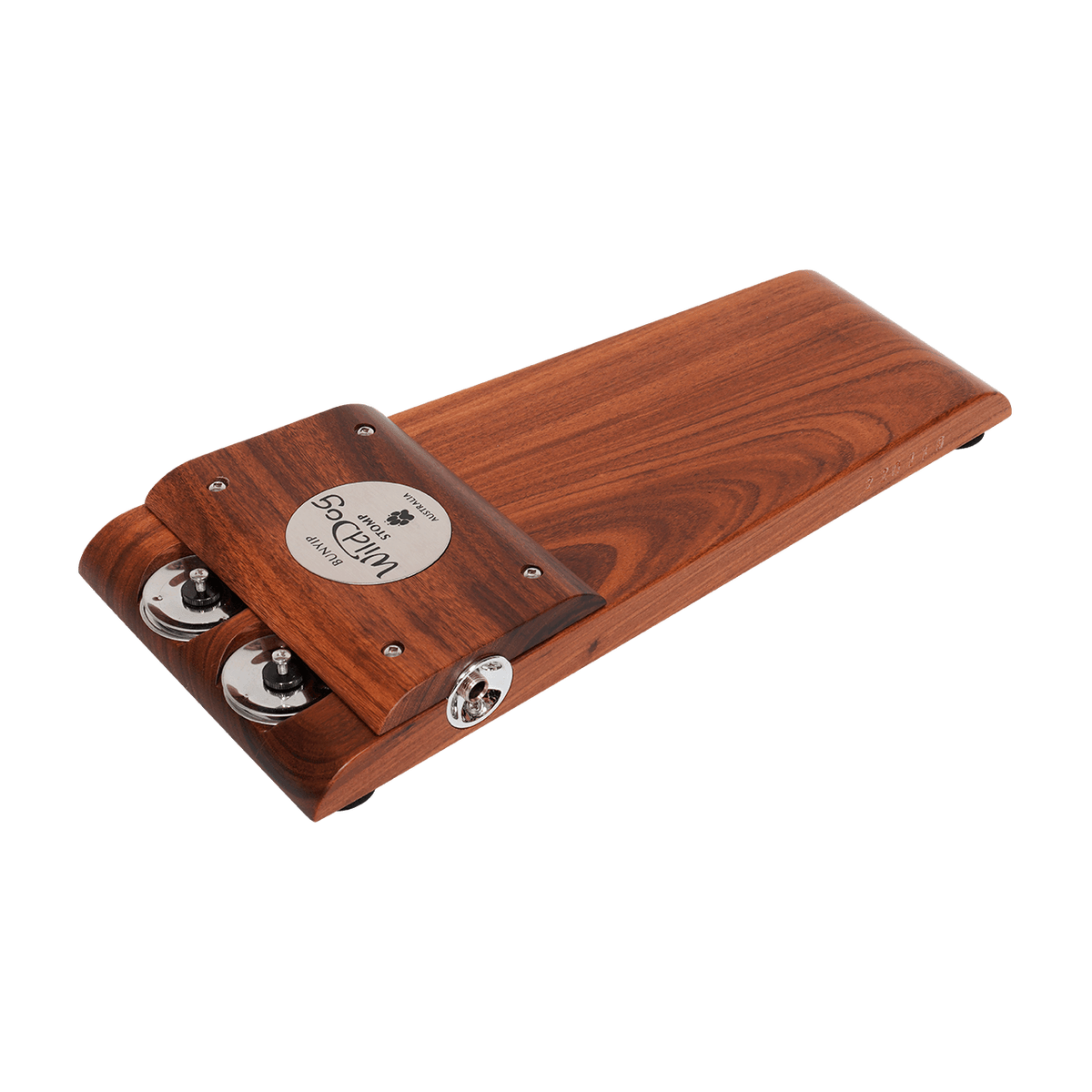 Wild Dog Bunyip Stomp Box W/Jingles - Tassie Blackwood Pro Series