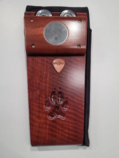 Wild Dog Custom Shop Exotic Timbers Stomp Box - Figured Jarrah