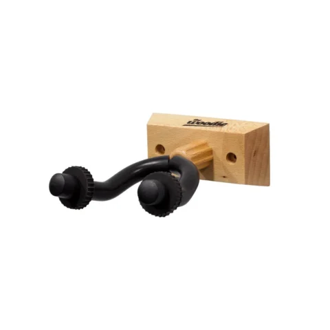 LA Stands 'Woodie' Short Wall-Mounted Guitar Hanger