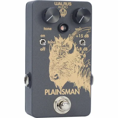 WALRUS AUDIO Plainsman Clean Boost Pedal for Electric Guitars