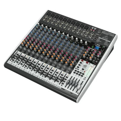 The Behringer Premium 24-Input 4/2-Bus XENYX X2442USB Mixer With Mic Preamps