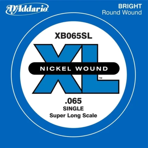 D'Addario Single Bass Xl 065 Single String Super Long Scale